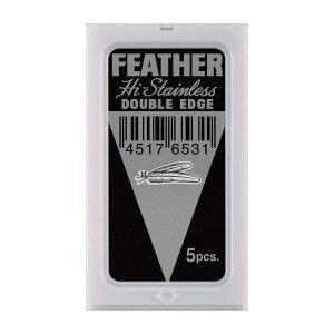 Feather Hi-Stainless Platinum Żyletki 5 sztuk