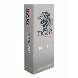 Tiger Platinum Żyletki do Golenia 100 Sztuk
