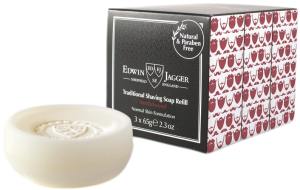 3x Edwin Jagger Sandalwood Mydło do Golenia