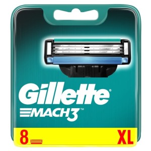 8 x Gillette Mach 3 Wkłady Ostrza Nożyki Oryginał