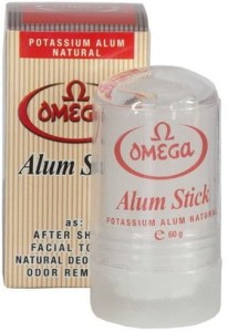 Omega Ałun Kamyk po Goleniu 60g Sztyft